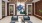 a room with chairs and a table